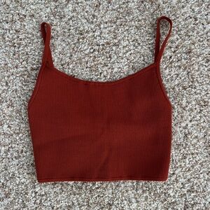 MONDAY SWIM | rib crop tank